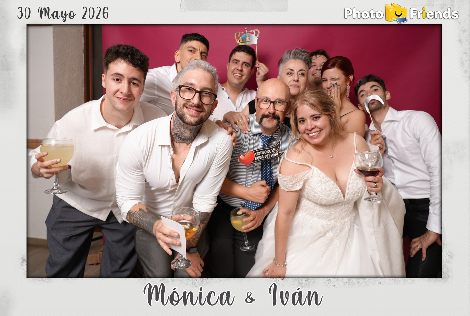 Photocall Mónica & Iván | Jardin de azahares 