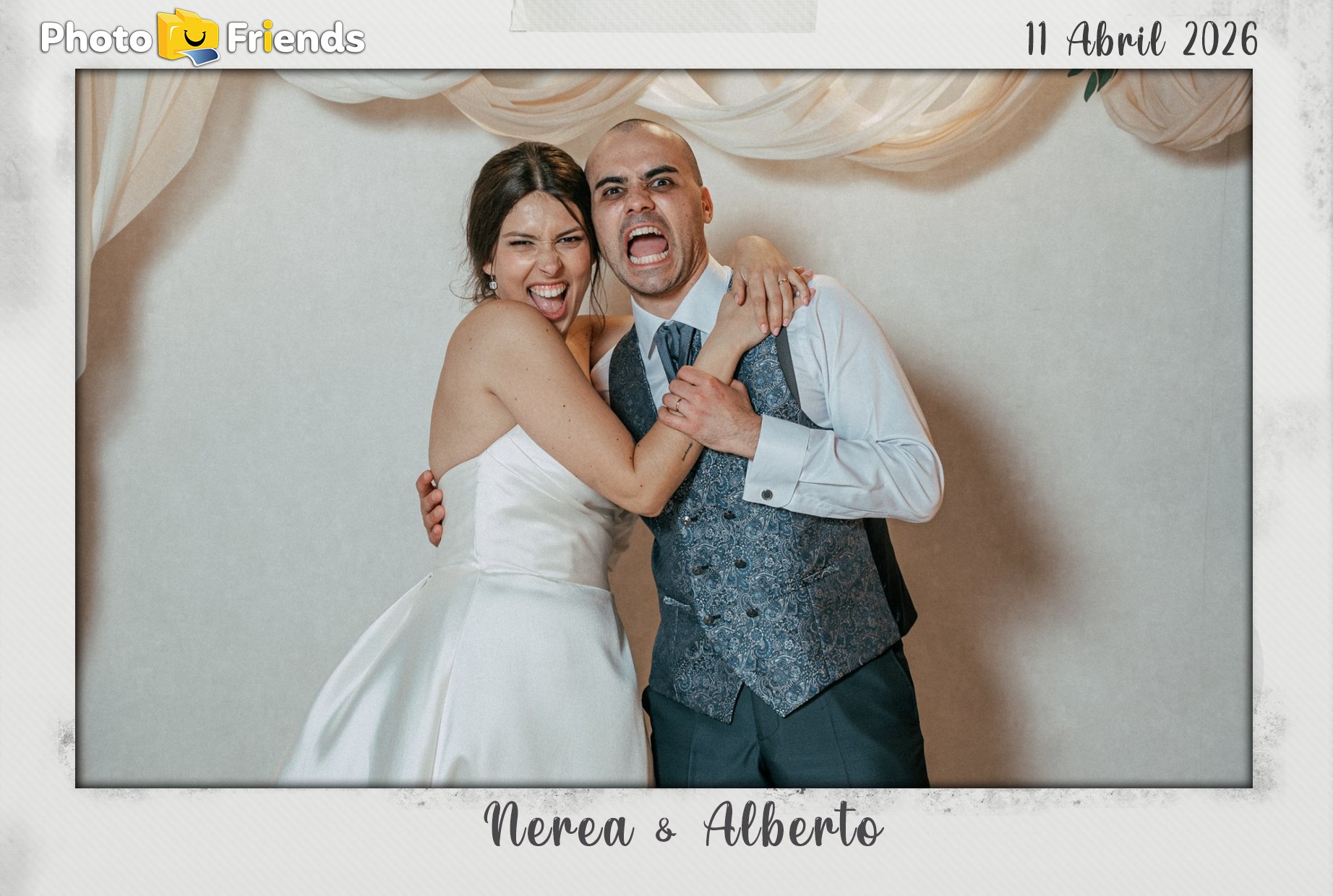 Photocall  Nerea & Alberto - Rex natura  