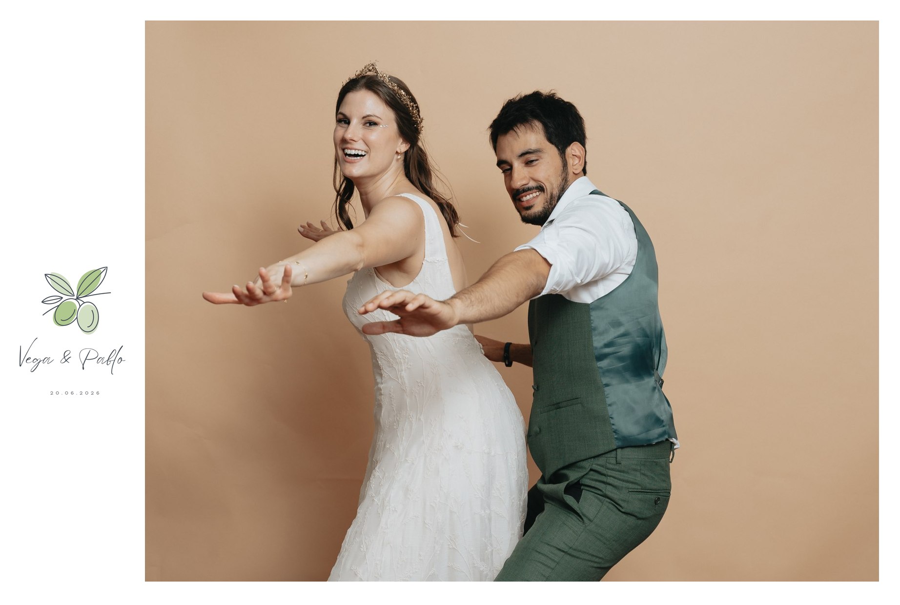 Photocall  Vega & Pablo  | Masía Lacy